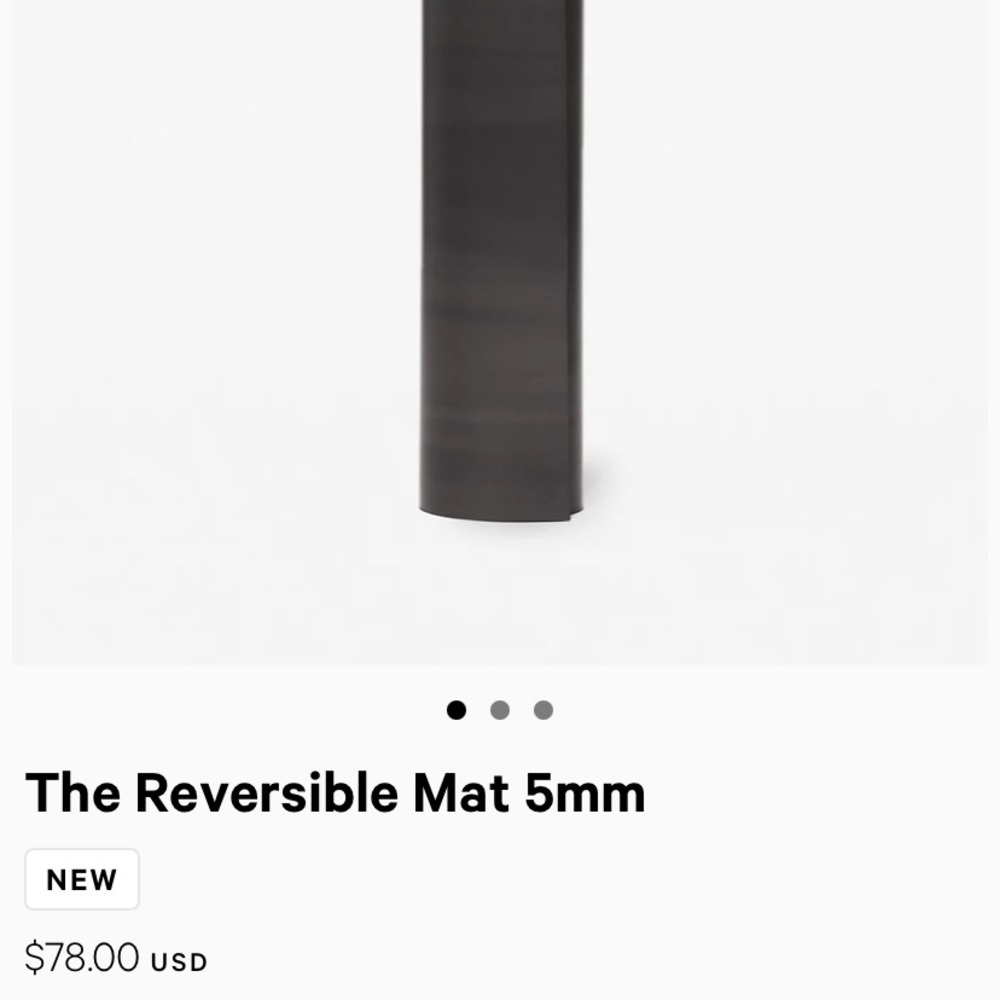 Lululemon 5mm Reversible Mat
